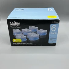 Braun 3in1 Shaver Care SmartCare Center Refill Cartridges Alcohol Based 6Pk