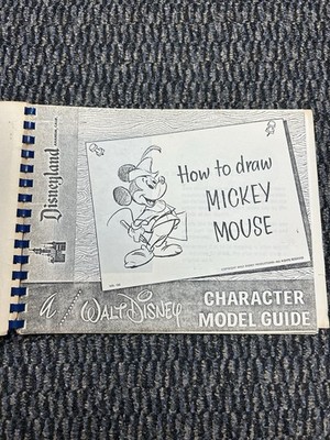 Vintage WED Enterprises Disney Character Model Guide Research Dept 1401 Flower