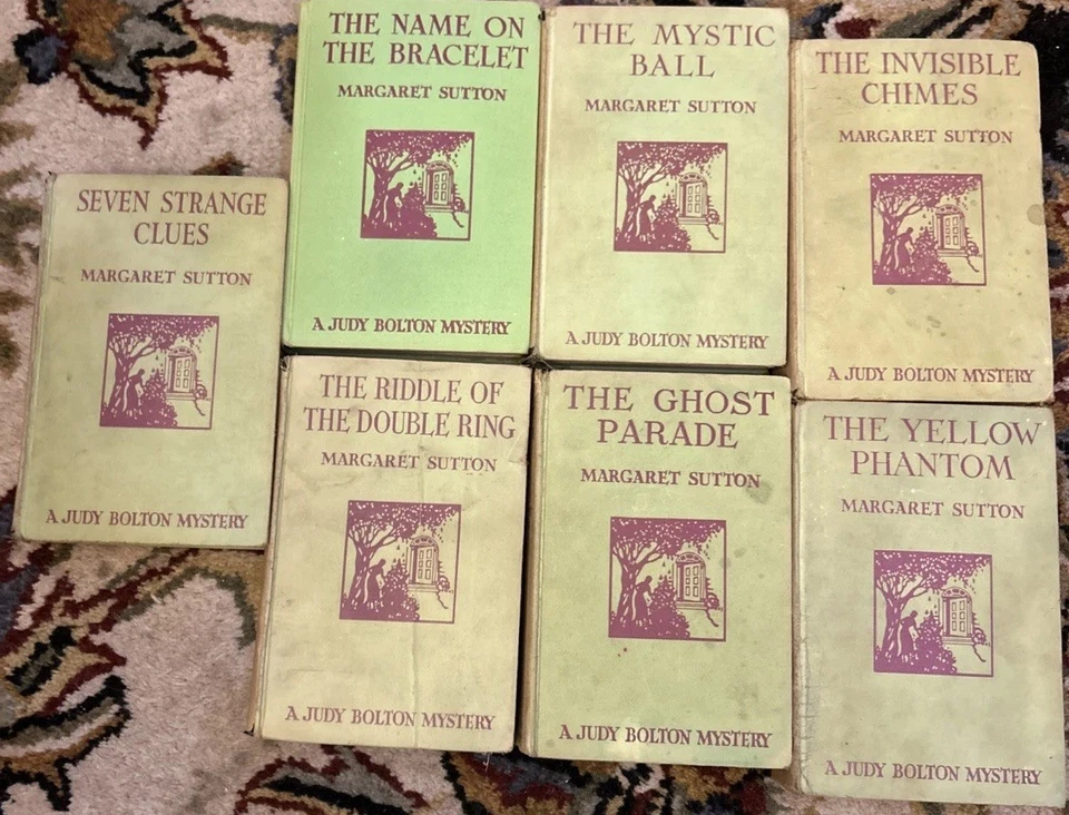 7 VTG Judy Bolton Mystery Books, Margaret Sutton; Hardback - Image 3 of 4
