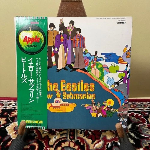 The Beatles Yellow Submarine AP-8610 Japanese Obi Album LP Vinyl Record Japan