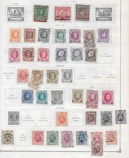 41 Belgium Stamps from Quality Old Antique Album 1921-1930