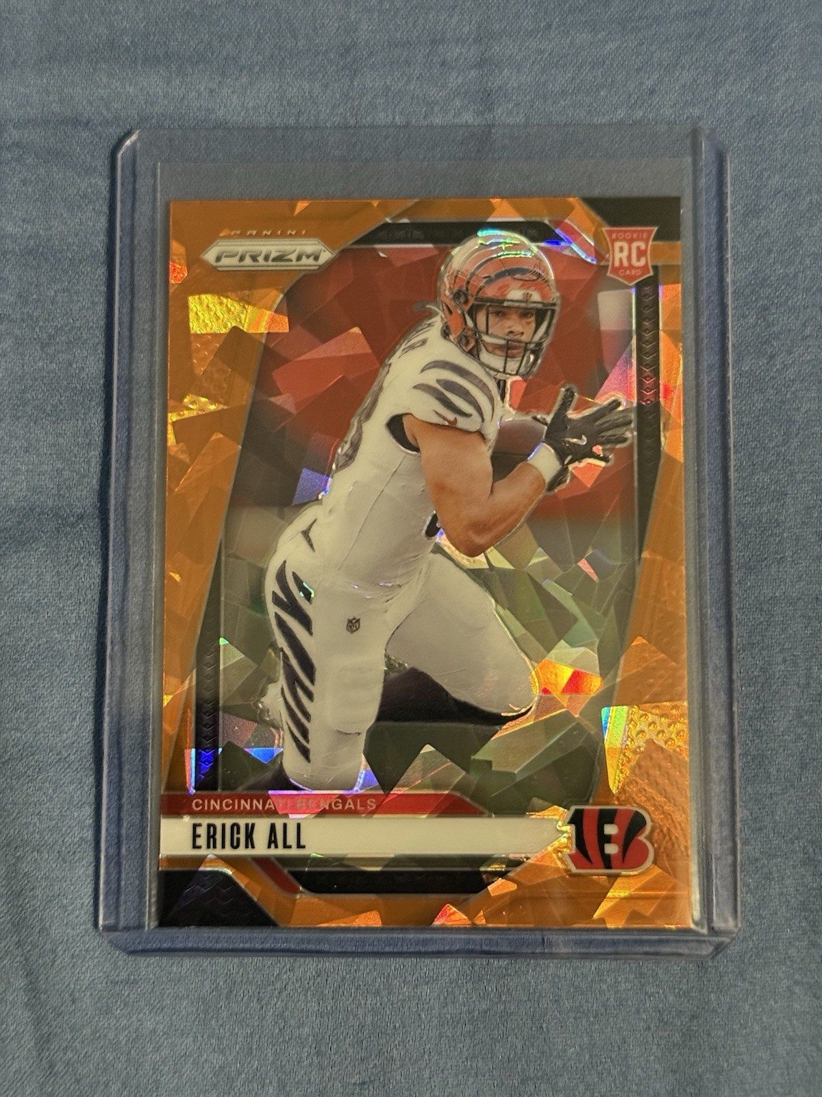 Erick All Panini Prizm #333 Orange Ice