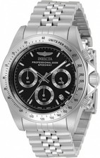 Invicta Speedway Chronograph Quartz Black Dial Men's Watch 30989