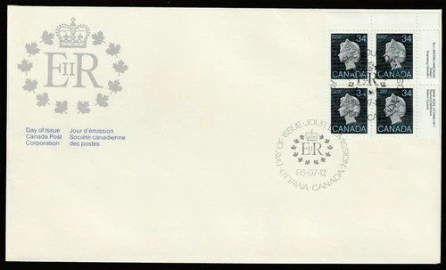 Canada #926, Queen Elizabeth II, UR PB, Official First Day Cover, FDC 1985