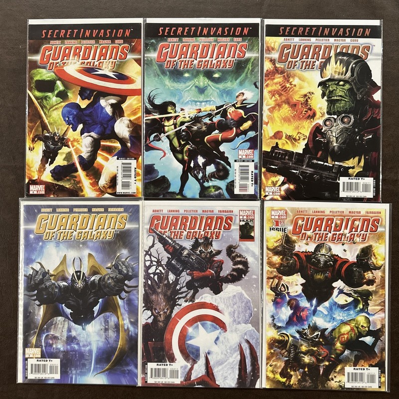Guardians Of The Galaxy 1-25 Lot Complete Run Near Mint NM Marvel 2008