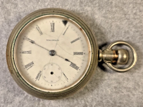 1898 Waltham Watch Co Pocket Watch Model 1883 Grade 81 18s 15j - Parts/Repair