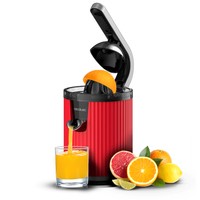 Cecotec Entsafter Xqueeze Retro Juice 600 Red edelstahl/black direkter 03899