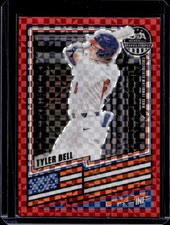 2026 Panini Stars and Stripes Prizm Tyler Bell Red Power #/149