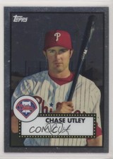 2008 Topps Chrome Trading Card History Chase Utley #TCHC28 rg5