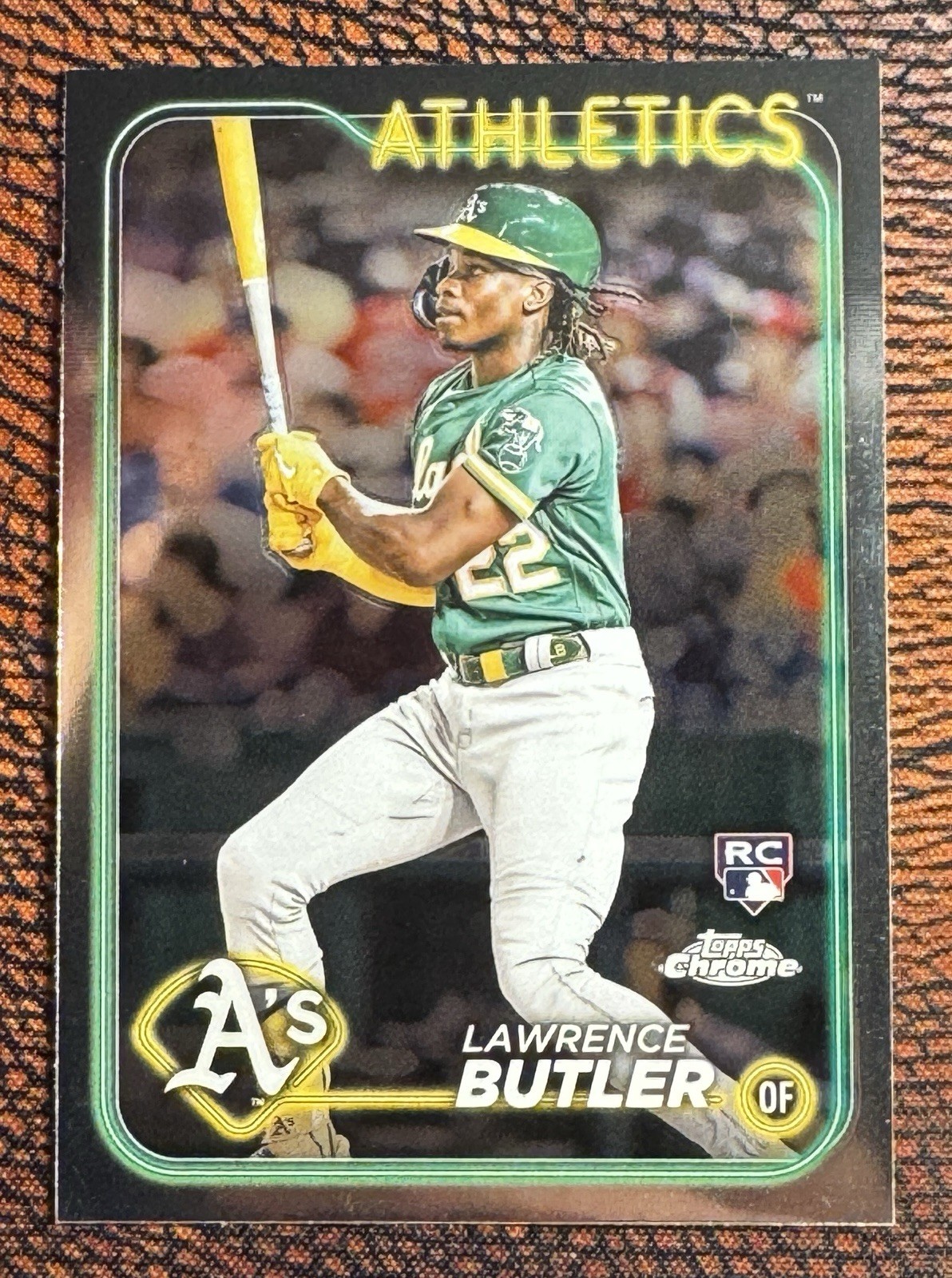 2024 Topps Chrome - Lawrence Butler #5 (RC) Fresh Pull NM/M