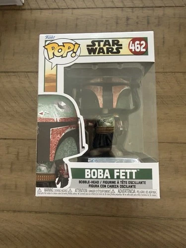 Funko POP! Star Wars Book of Boba Fett - Metallic Boba Fett #462