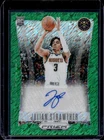 2023 Panini Prizm Deca Basketball Green Shimmer FOTL Julian Strawther #DS-STR PSA 10