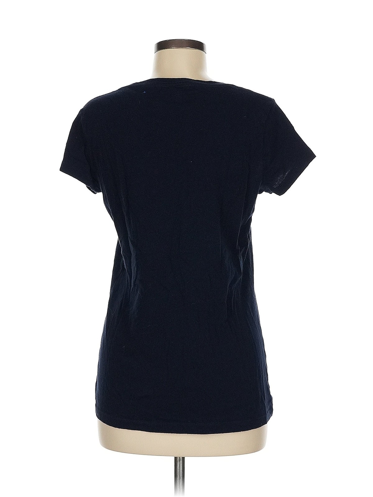 Converse One Star Women Blue Short Sleeve T-Shirt M thumbnail 2