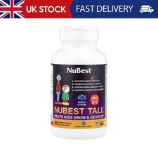 NuBest, Tall®, Kids Aged 2-9, Berry, 60 Chewable Tablets