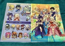 Merck Storia 10th Anniversary Collaboration Cafe Clear File