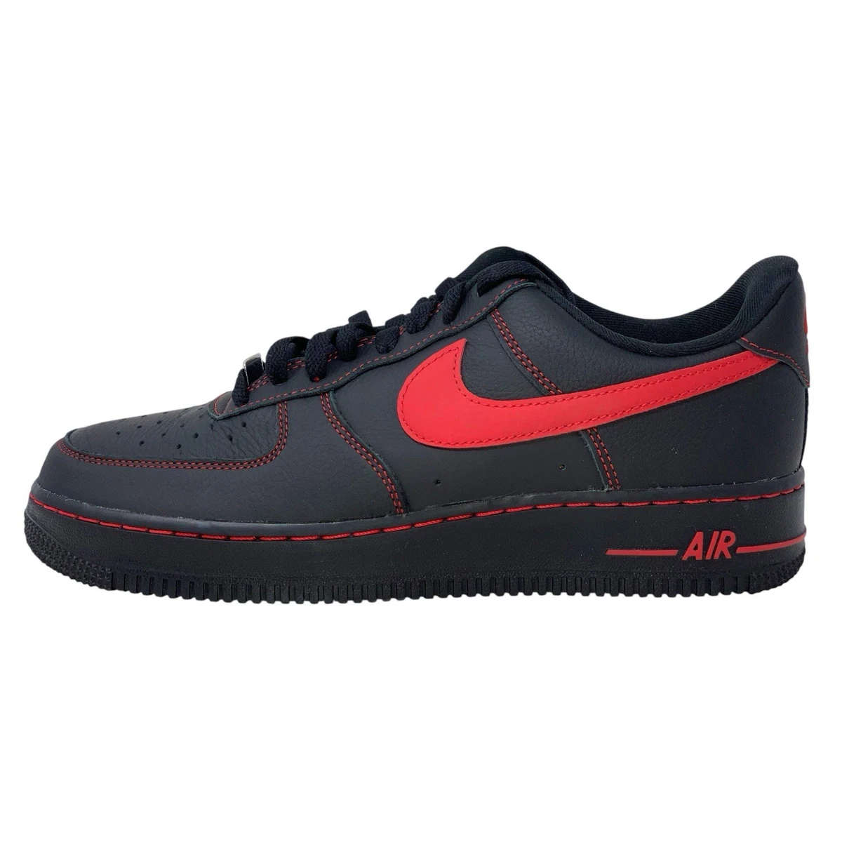 Nike Air Force 1 Low Top Shoes Men\'s Size 13 Red/Black/White Suede Tops 2003 Nike Air Force 1 Low China White Red Black (2007) Men main image 3