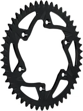 Vortex Steel Rear Sprocket - Black/42T - 245AS-42
