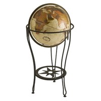 Replogle Globes Viking Expedition Pike Floor Standing World Globe 16-inch Replogle Globes Viking Expedition Pike Floor Standing World Globe 16-inch