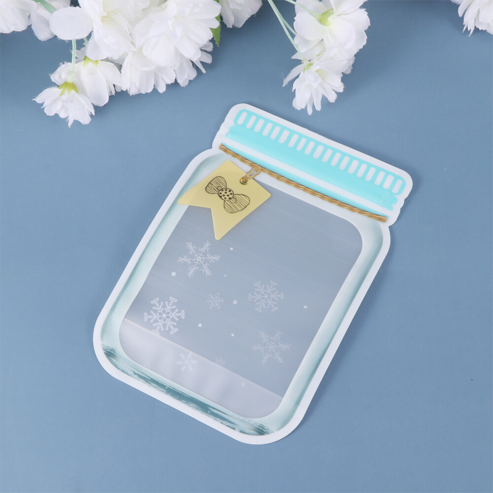 10 Pcs Vacuum Bags Clothes Storage Portable Snack Reusable Seal