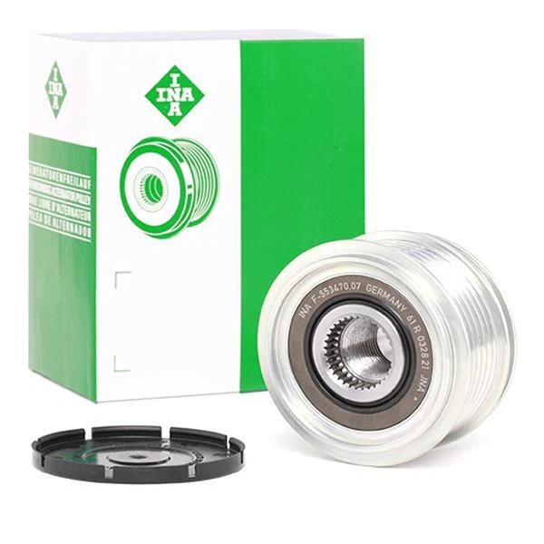 OEM INA 535001210 Alternator Freewheel Clutch Pulley for Audi Porsche VW Ford