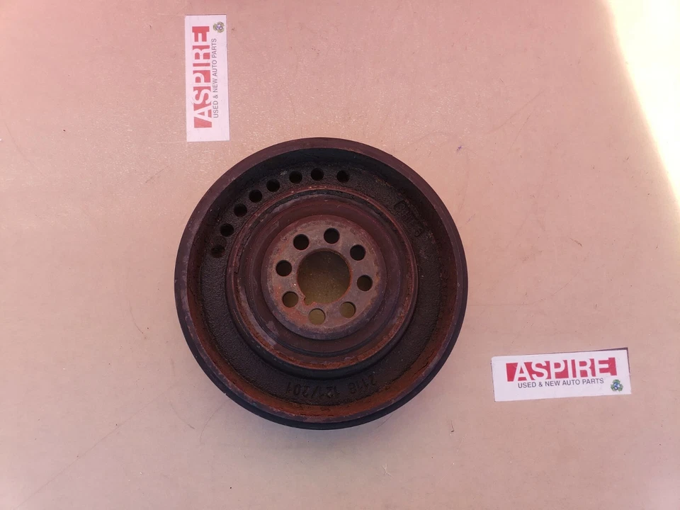 2004-2007 Volkswagen Touareg Harmonic Balancer Crankshaft Pulley OEM - Image 3 of 4