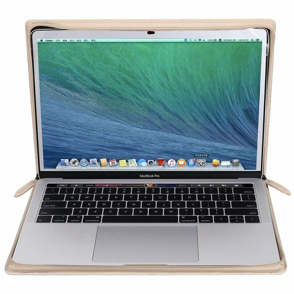 MOSISO 360 Funda Protectora Compatible Con MacBook Air/Pro,13-13.3 Pulgadas,Compatible Con