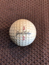 LOGO GOLF BALL-NICKLAUS SIGNATURE BALL 3 MACGREGOR.
