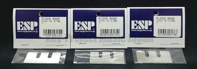 ESP Muttern-Abstandshalter für FLOYD ROSE 0,1mm, 0,2mm, 0,3mm Neu mit Spur-Nr.