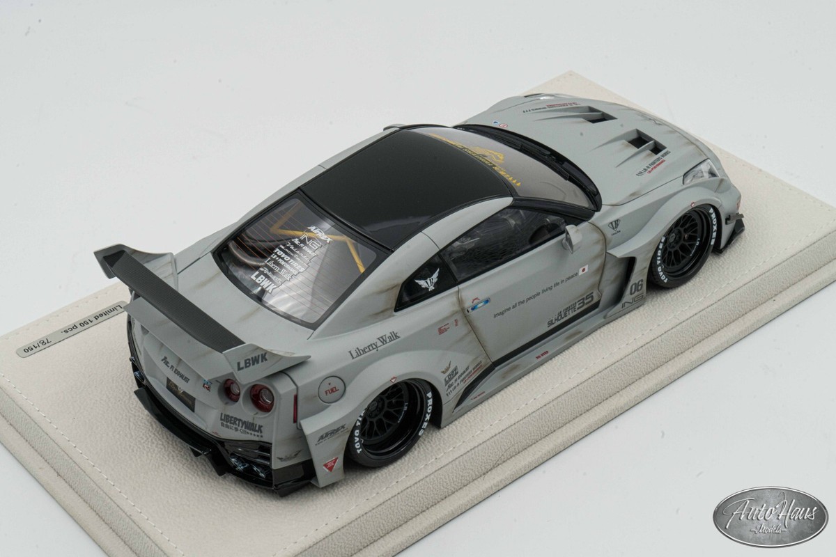 Nissan GT-R R35LB★PERFORMANCE 1/18 Amazon.com: Solido 1:18 Nissan GT-R (R35) W/Liberty Walk