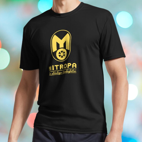ALTRA CAMICIA FANTASTICA LOGO MITROPA T SHIRT UNISEX DIVERTENTE USA LOGO YOUR CONSTA TAGLIA S 5XL