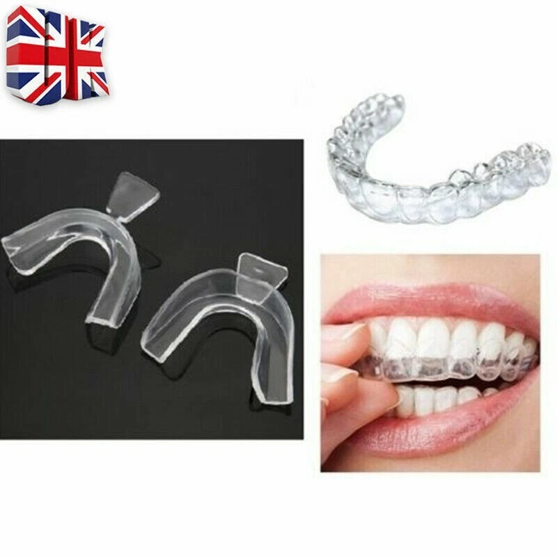 CELTD 2pcs Teeth Whitening Mouth Trays For Bleaching Thermo Gum Shield Teeth Grinding