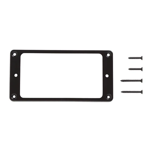 Gibson Humbucker Pickup Mounting Ring with Screws (Neck, Black)