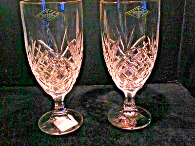 Iced Tea (Set of 2) DUBLIN by SHANNON Crystal - NEW
