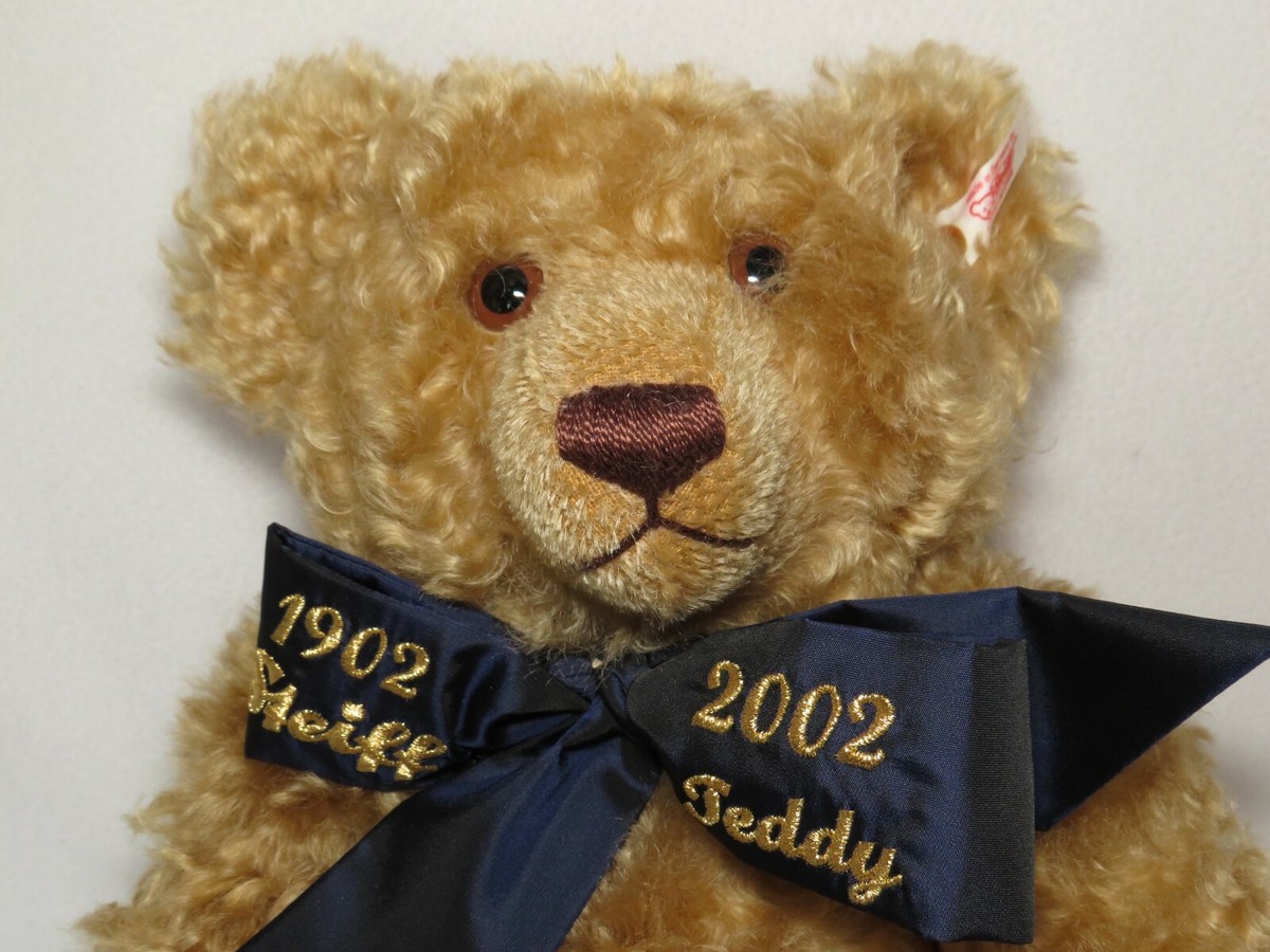Blonde Centenary Teddy Bear 2002 Steiff 17