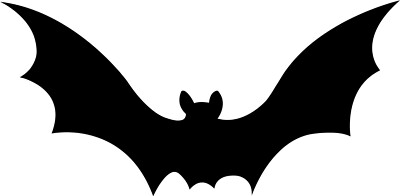 Bat #1 VINYL DECAL Halloween horror STICKER decoration October