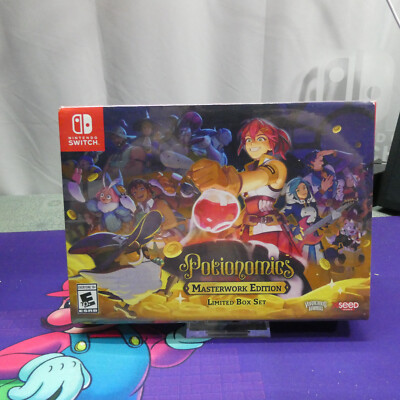 Potionomics Masterwork Edition Limited Box Set (Nintendo Switch) Brand New