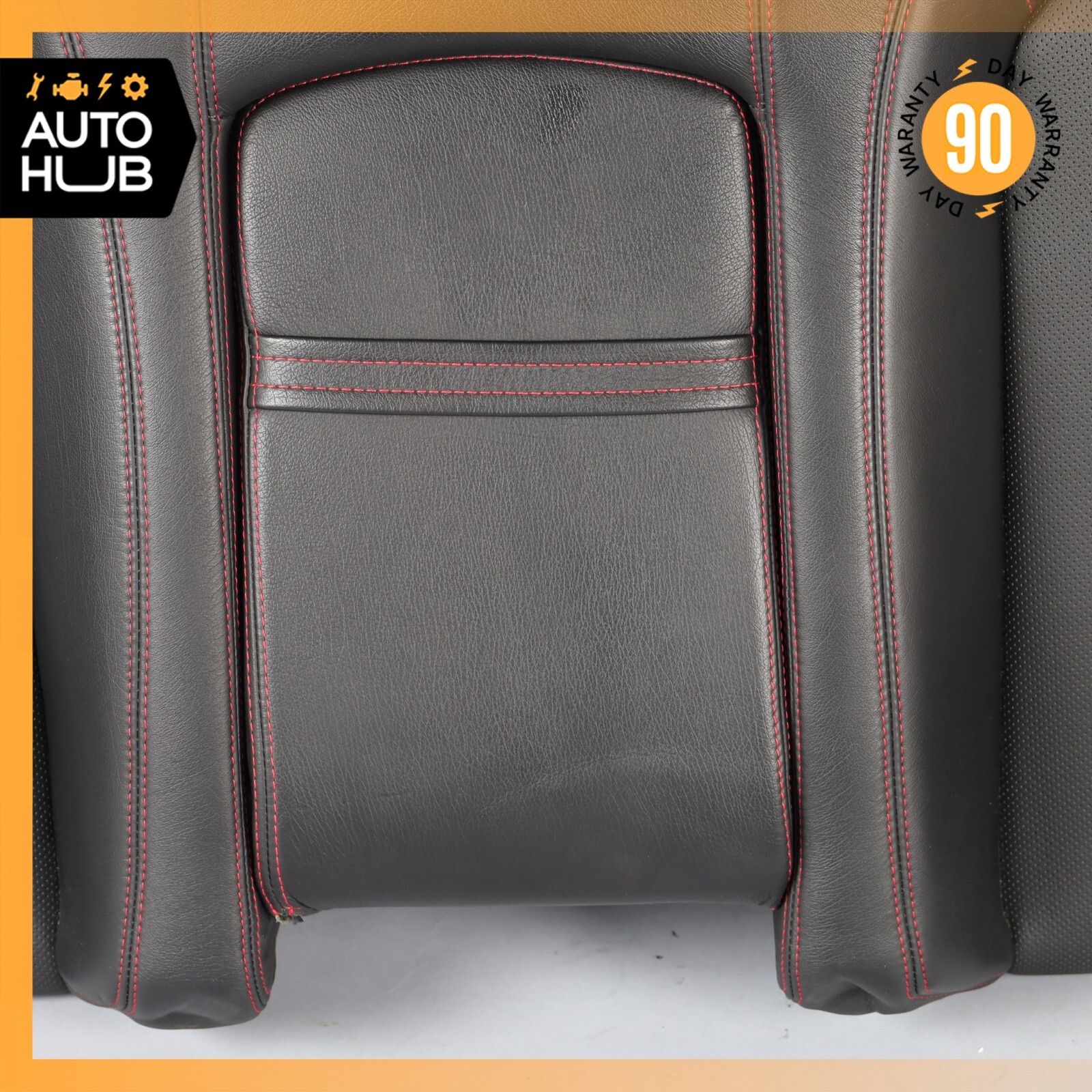 08-12 Maserati GranTurismo M145 Rear Upper Top Seat Cushion Black OEM 61k