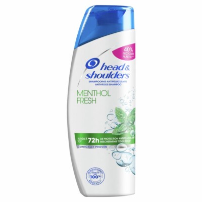 21,52 /L- 6x Head & Shoulders Anti-Schuppen Shampoo - Menthol frisch - 285ml