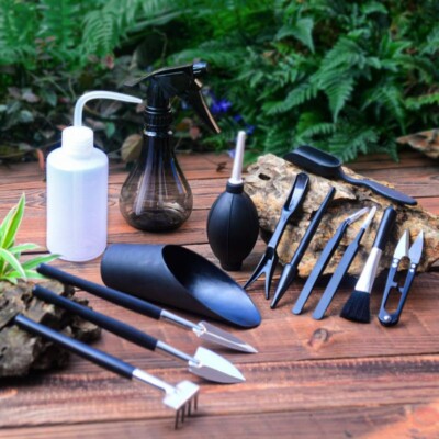Garden Planter Kit Succulent Plants Tools Mini Garden Hand Tools Set  Indoor14pcs | eBay