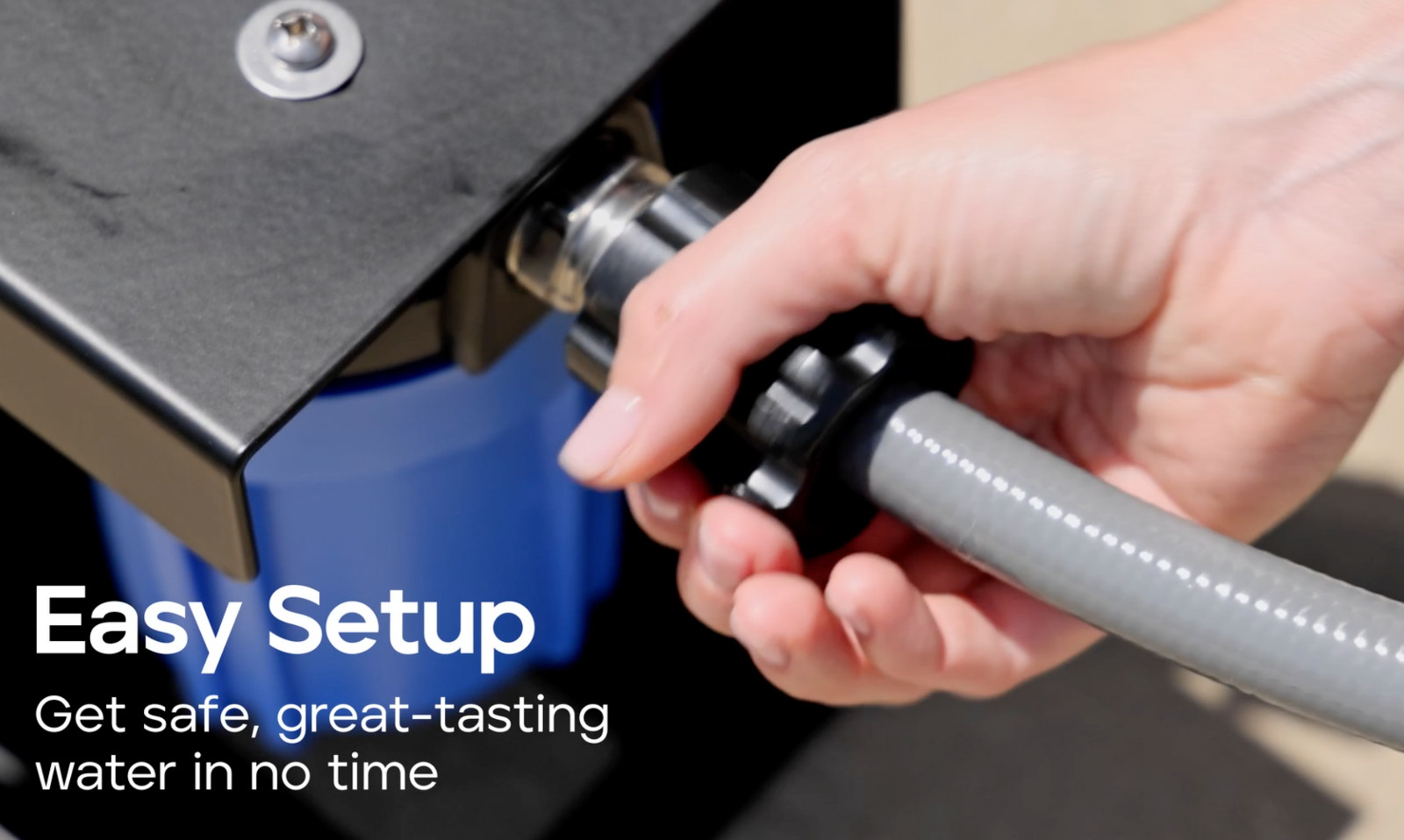 RV Water Filter System Clearsource Ultra Mini 0.2 Micron Three Stage Filtering