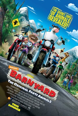 Barnyard movie poster (a)  -  11 x 17 inches