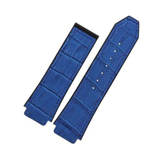 New Alligator Design Rubber Replacement Watch Band Strap For(FIT)Hublot Big Bang - Picture 4 of 10
