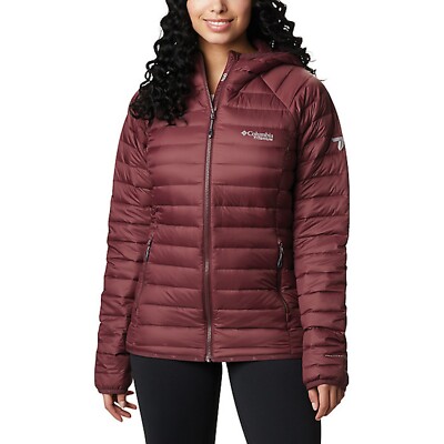 Columbia Women's Titanium Alpha Trail Down Hooded Jacket, M