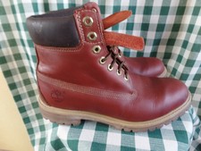 oxblood timberlands