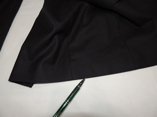 Brooks Brothers Solid Black Blazer Jacket Coat 44 R - Picture 11 of 13