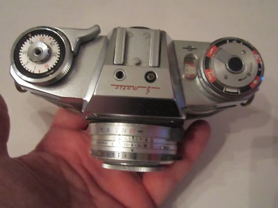 ZEISS IKON CAMERA - CONTAFLEX SYNCHRO-COMPUR-X - MADE IN GERMANY