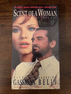SCENT OF A WOMAN PROFUMO Di DONNa 1974 VHS w/ English subtitles Rare Htf  New