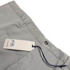 Zanella NWT Chinos / Casual Pants Size 40 US Noah In Solid Gray Cotton Blend