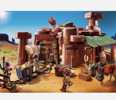 Playmobil Western Goldmine Playset 5246- BNIB! UK
