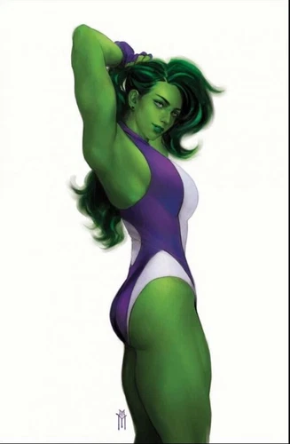 She-Hulk #1 Miguel Mercado Virgin Variant Unknown Comics NM